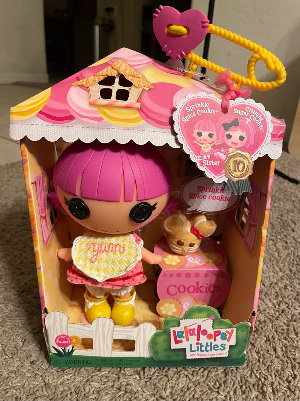 Lalaloopsy Littles Sprinkles Spice Cookie Doll.